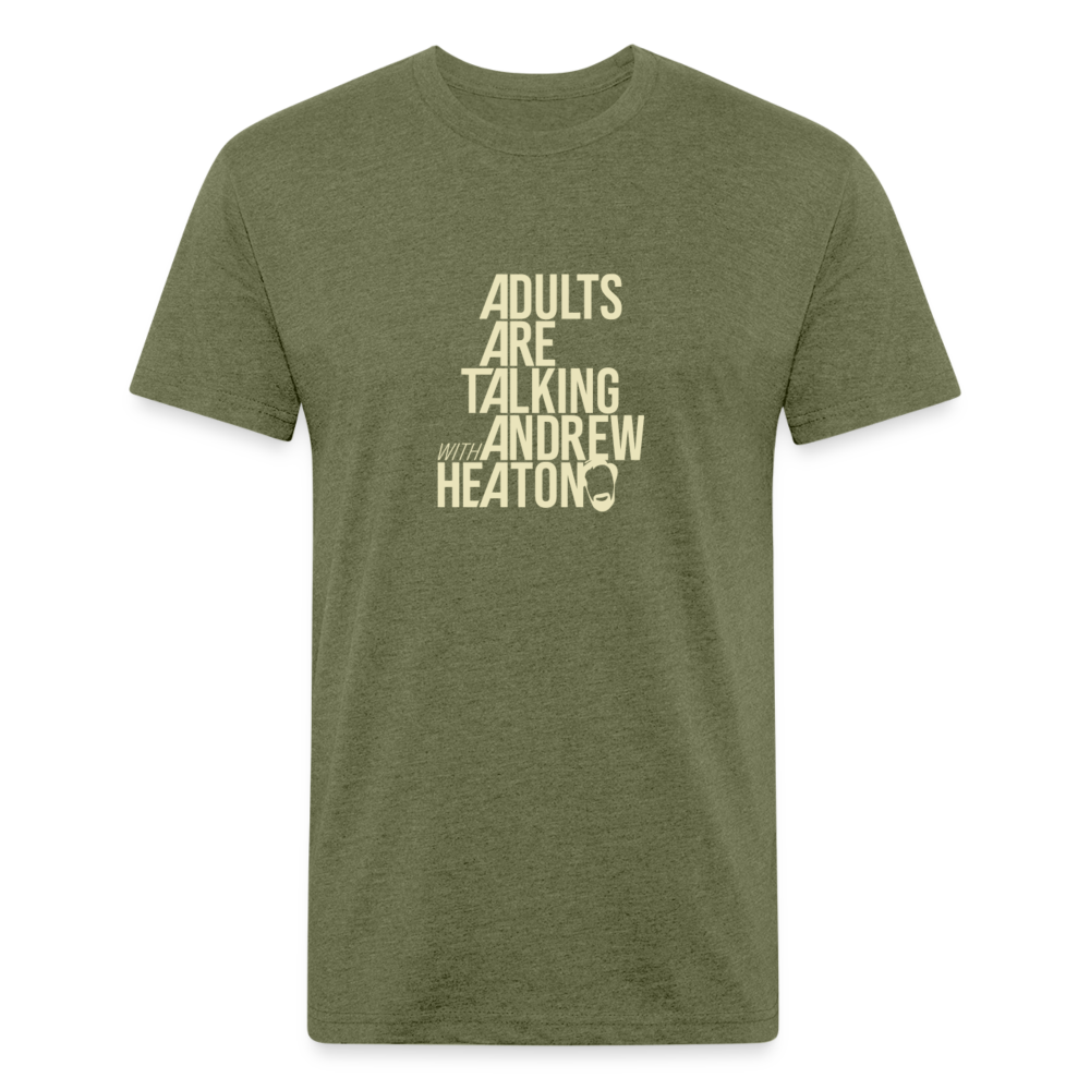 Adults Are Talking | Men's Tee - heather military green