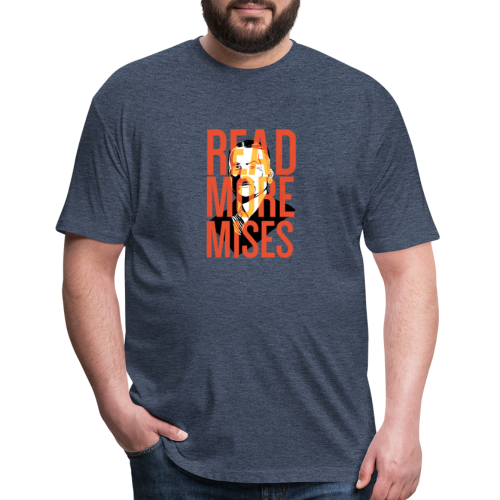 Read More Mises | Men's Tee - heather navy