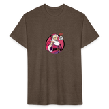 2023 Santa | Men's Tee - heather espresso