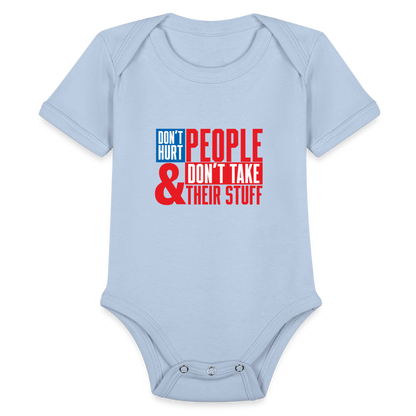 Don't Hurt People | America | Baby Onesie - sky