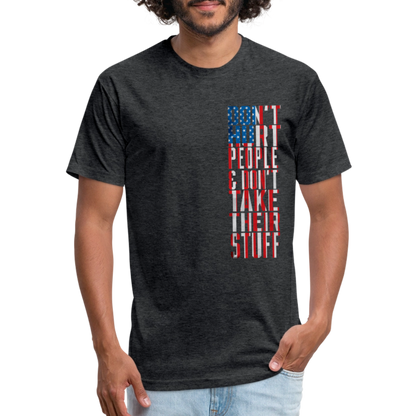 Don't Hurt People | Flag | Men's Tee - heather black