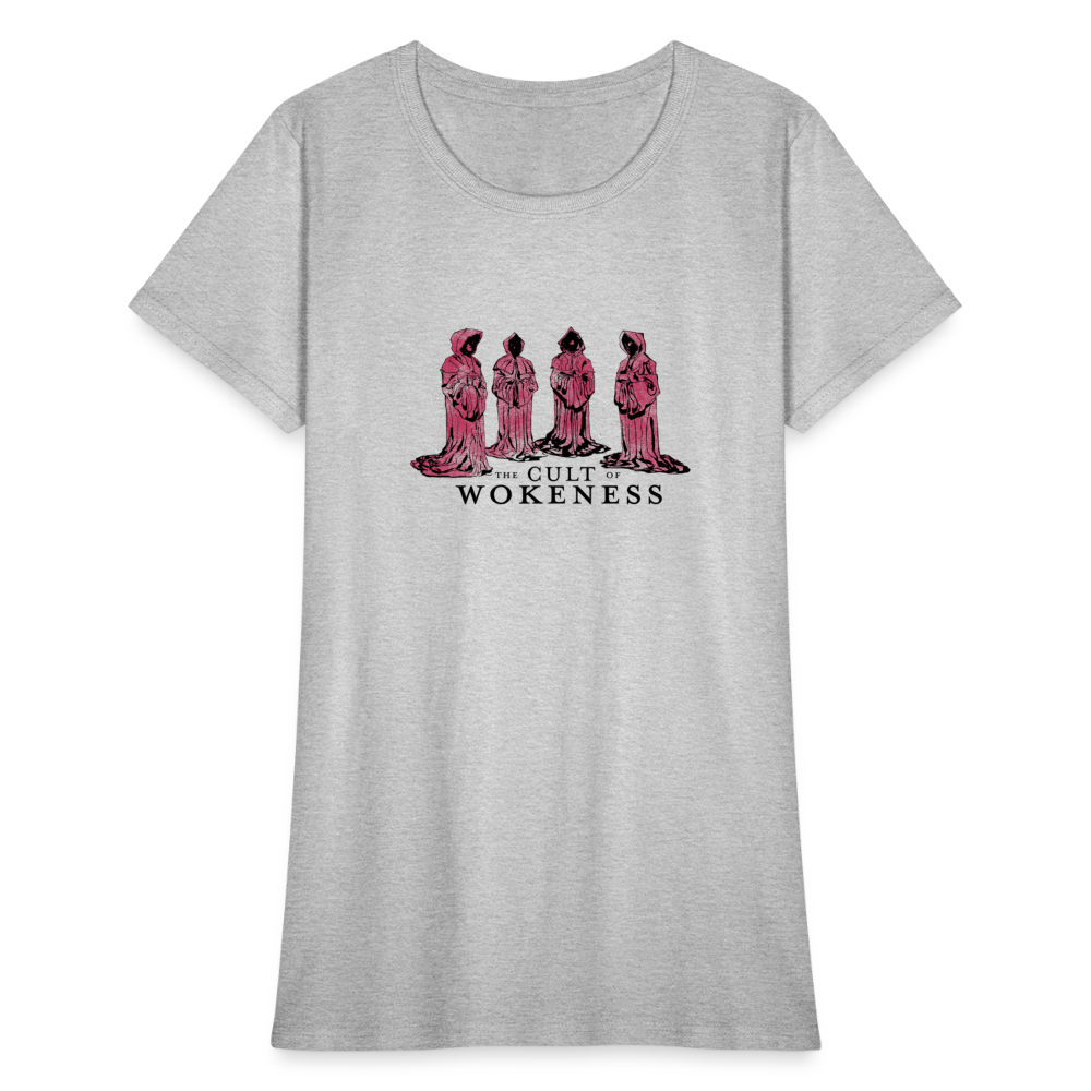 Cult of Wokeness | Women's Tee - heather gray