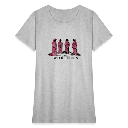 Cult of Wokeness | Women's Tee - heather gray