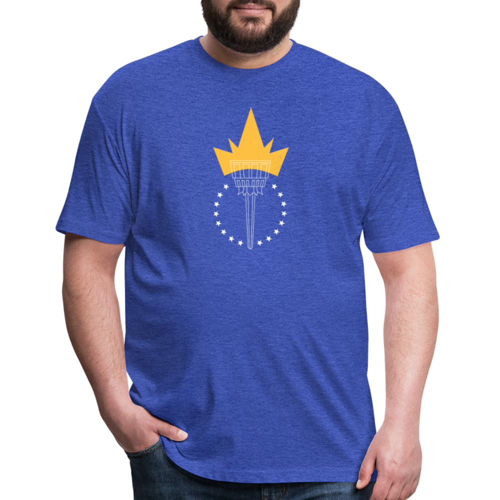 Freedom Torch | Men's Tee - heather royal