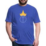 Freedom Torch | Men's Tee - heather royal