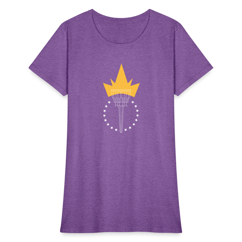 Freedom Torch | Women's Tee - purple heather