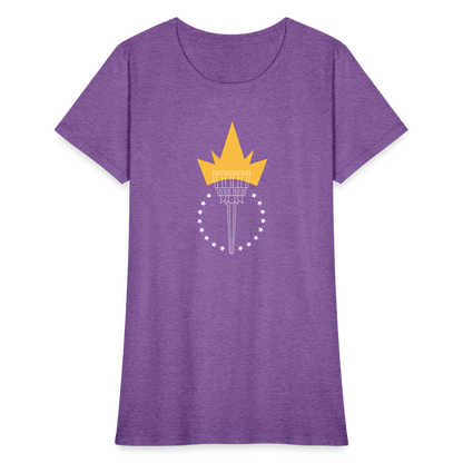 Freedom Torch | Women's Tee - purple heather