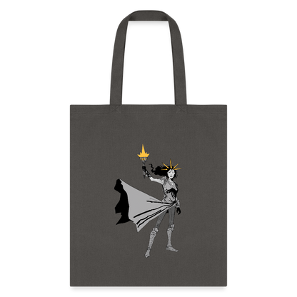 Liberty Hero | Tote Bag - charcoal