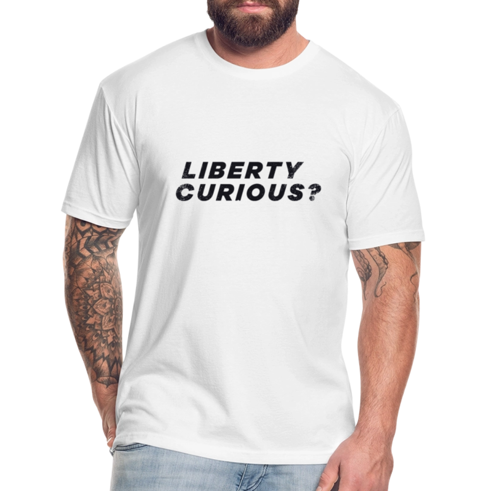 Liberty Curious? | Men's Tee - white