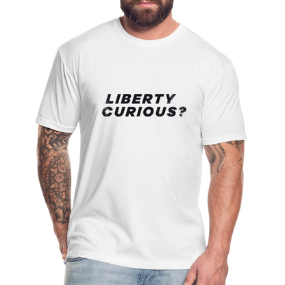 Liberty Curious? | Men's Tee - white