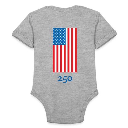 Spirit of '76 | Baby Onesie - heather grey