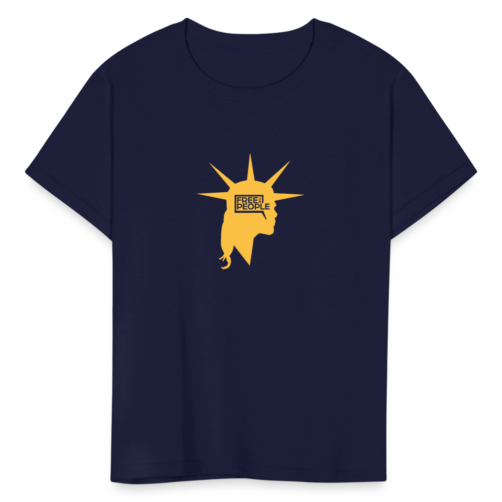 Liberty Head | Youth Tee - navy