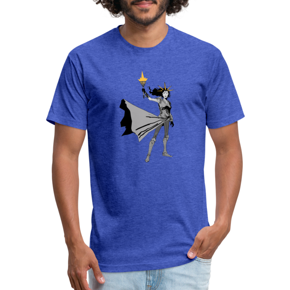 Liberty Hero | Men's Tee - heather royal