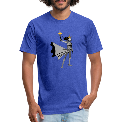 Liberty Hero | Men's Tee - heather royal