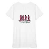 Cult of Wokeness | Women's Tee - white