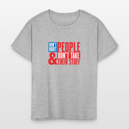 Don't Hurt People | America | Youth Tee - heather gray