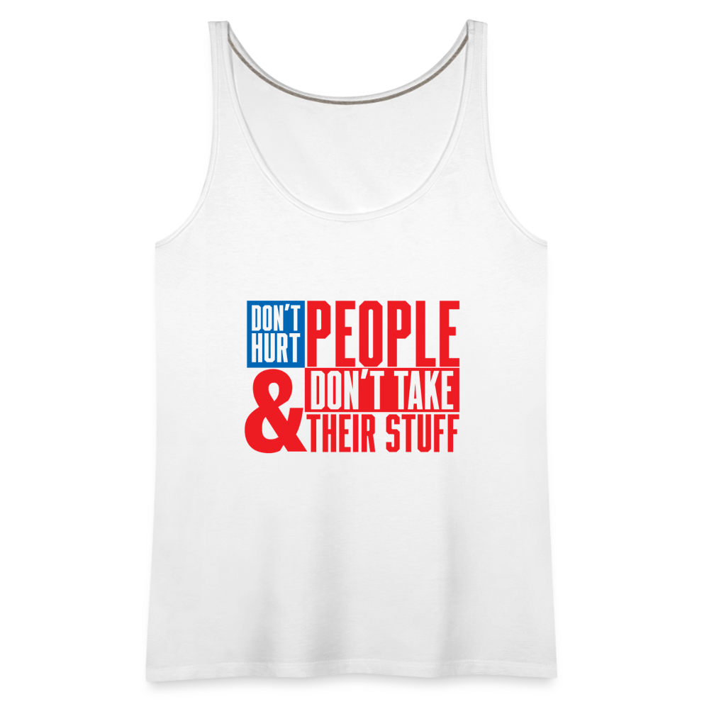 Don't Hurt People | America | Women's Tank - white