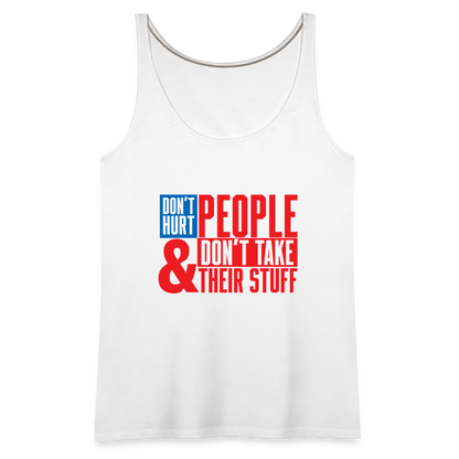 Don't Hurt People | America | Women's Tank - white