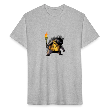 Free the Porcupine | Men's Tee - heather gray