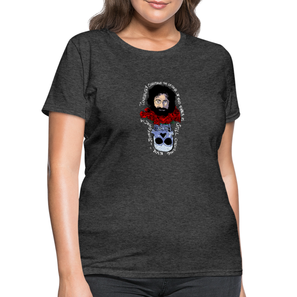 Jerry Garcia | Women's Tee - heather black