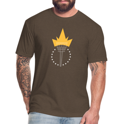 Freedom Torch | Men's Tee - heather espresso