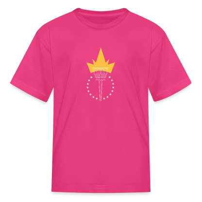 Freedom Torch | Youth Tee - fuchsia