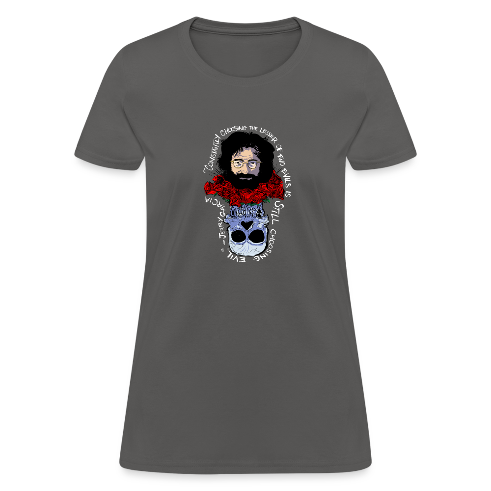 Jerry Garcia | Women's Tee - charcoal