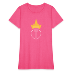 Freedom Torch | Women's Tee - heather pink