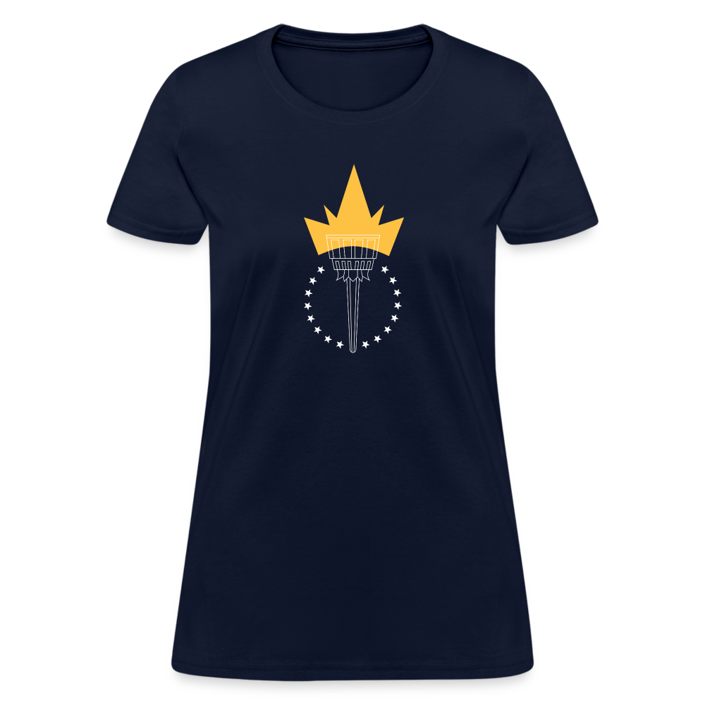 Freedom Torch | Women's Tee - navy