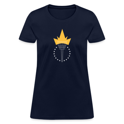 Freedom Torch | Women's Tee - navy