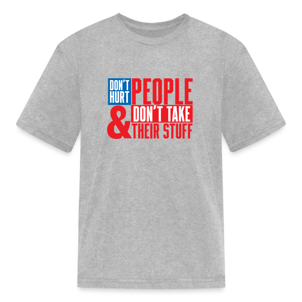 Don't Hurt People | America | Youth Tee - heather gray