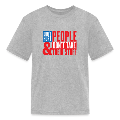 Don't Hurt People | America | Youth Tee - heather gray