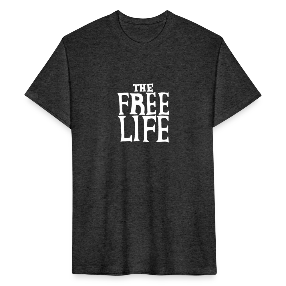 The Free Life | Men's Tee - heather black