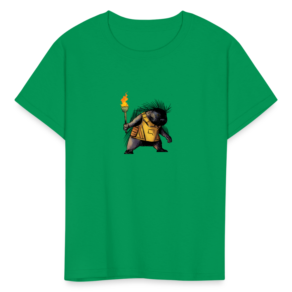 Free the Porcupine | Youth Tee - kelly green