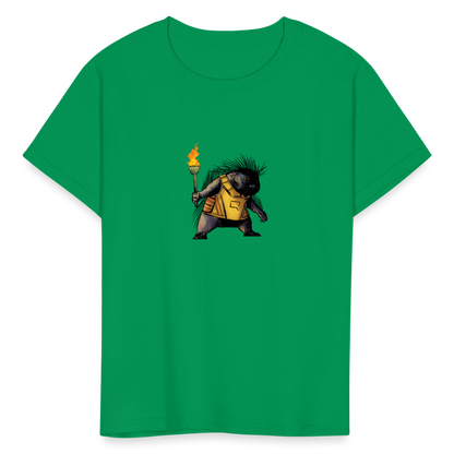 Free the Porcupine | Youth Tee - kelly green