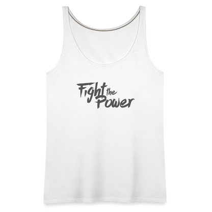 Fight the Power | Women's Tank - white