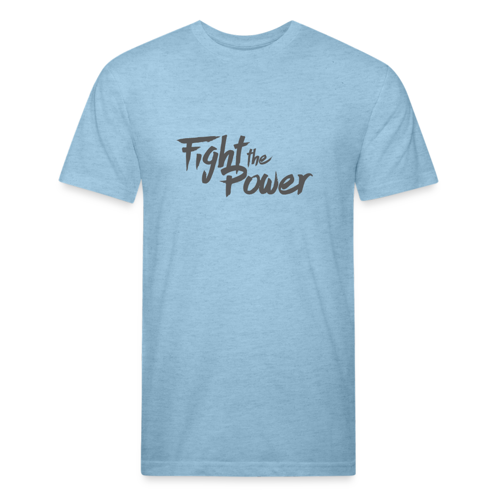 Fight the Power | Men's Tee - heather blue