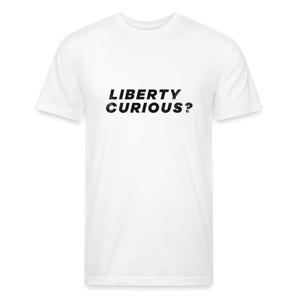 Liberty Curious? | Men's Tee - white