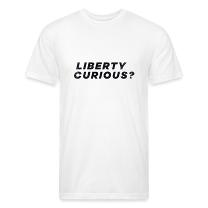 Liberty Curious? | Men's Tee - white