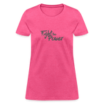 Fight the Power | Women's Tee - heather pink