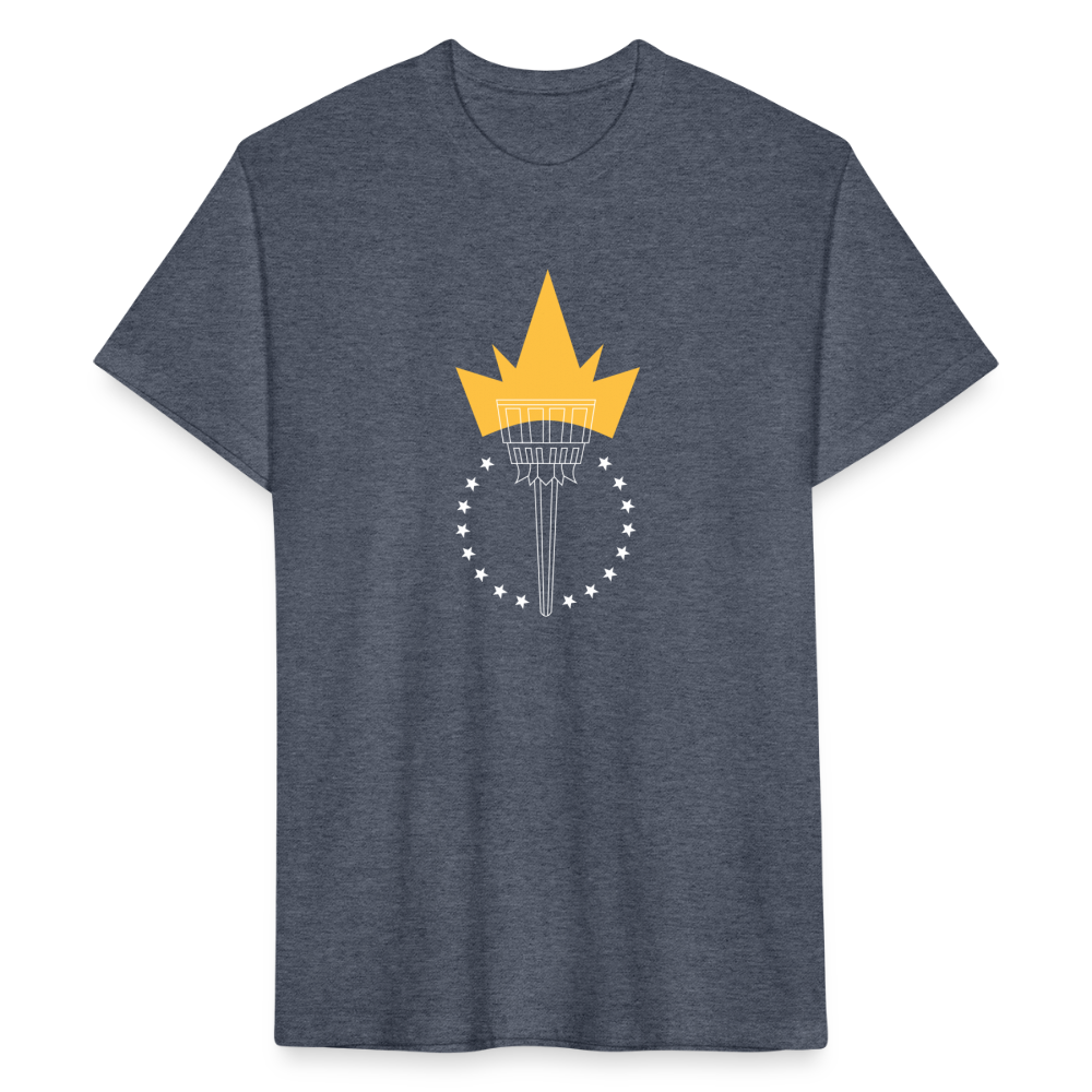 Freedom Torch | Men's Tee - heather navy