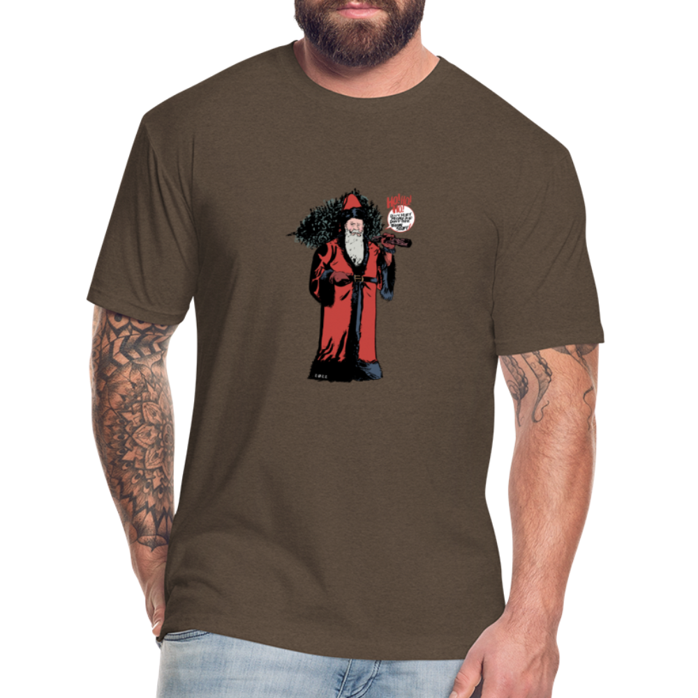 2022 Santa | Men's Tee - heather espresso