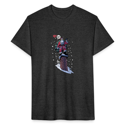 2024 Santa | Men's Tee - heather black