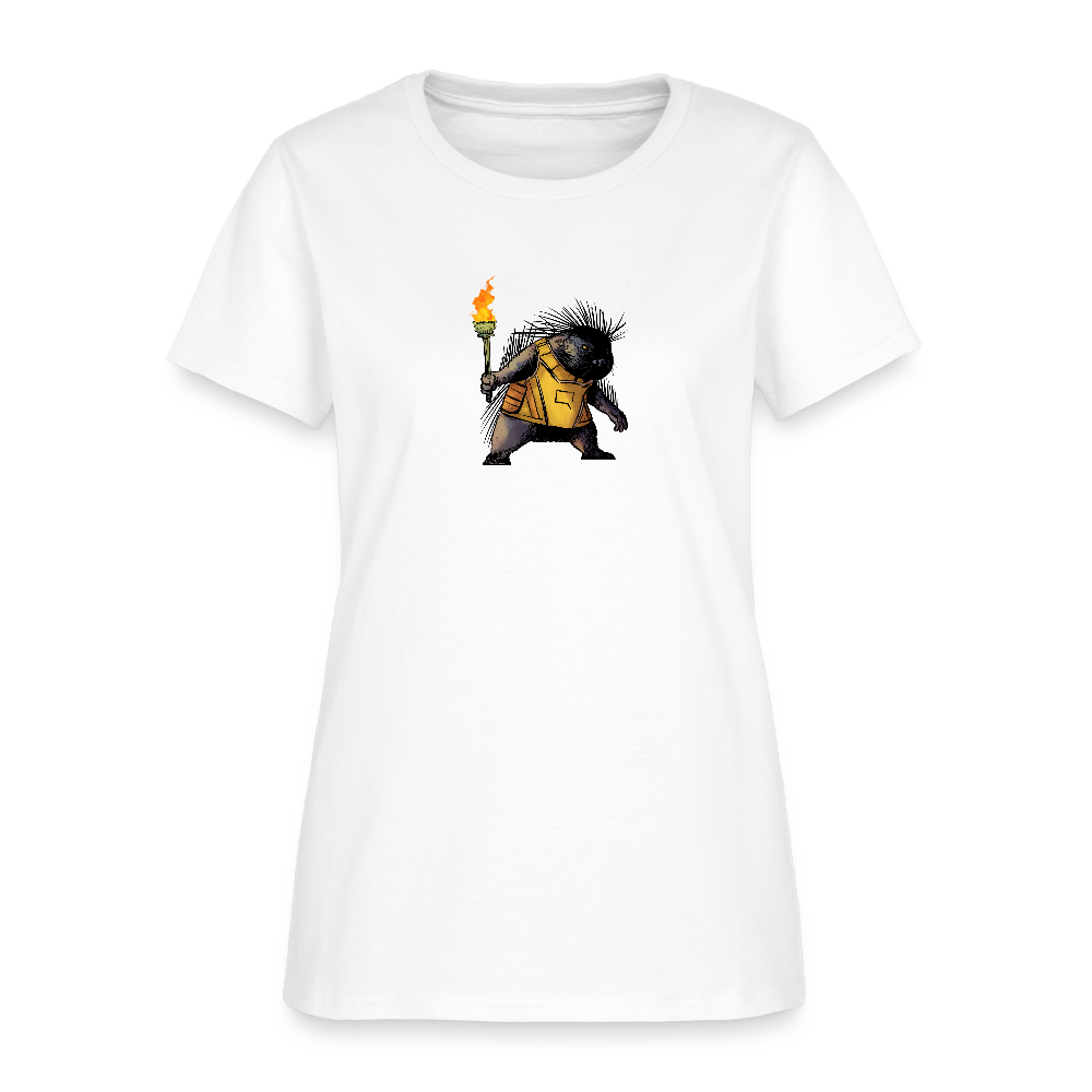 Free the Porcupine | Women's Tee - white