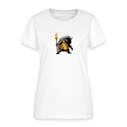 Free the Porcupine | Women's Tee - white