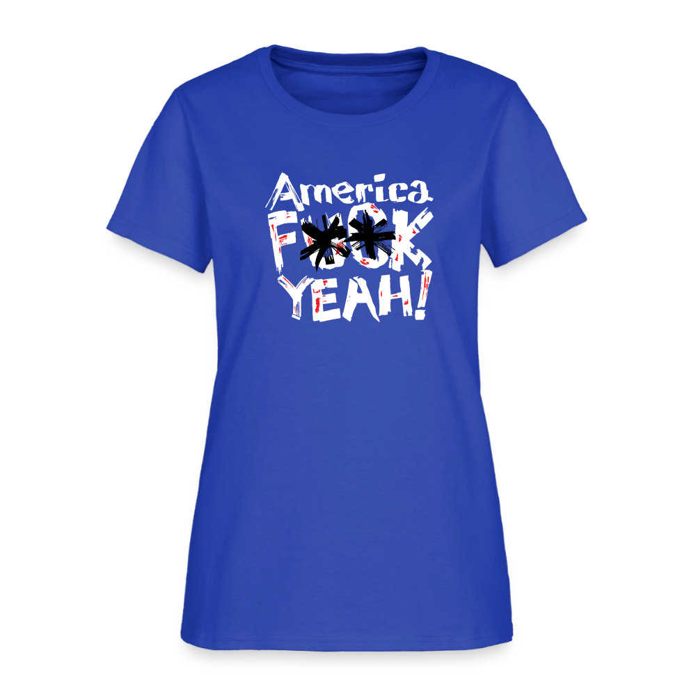 America F**k Yeah! | Women's Tee - royal blue