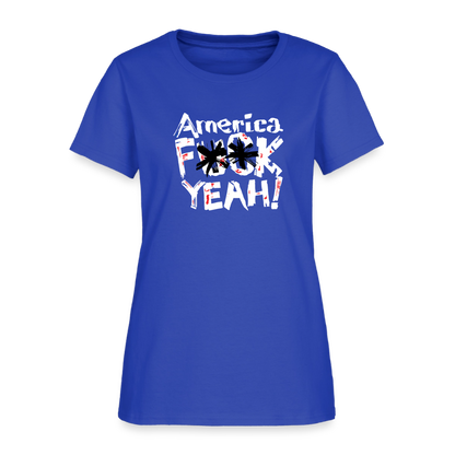America F**k Yeah! | Women's Tee - royal blue