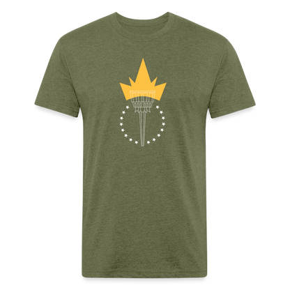 Freedom Torch | Men's Tee - heather military green