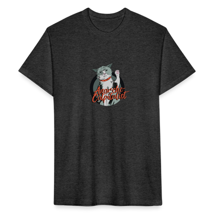 Anarcho-Catpitalist | Men's Tee - heather black