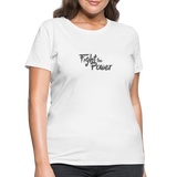 Fight the Power | Women's Tee - white